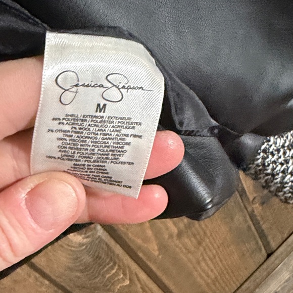 Jessica Simpson Black and Gray Jacket - Picture 7 of 7